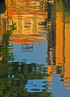 Reflection of a Venetian Building